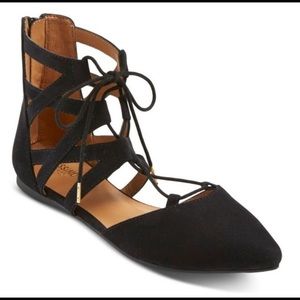 Mossimo Nara Zip Up Flats